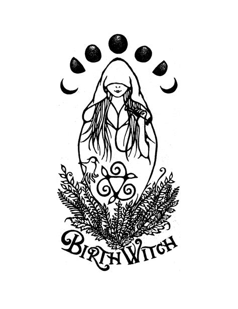 Born in a sepulcher nurtured by a witch